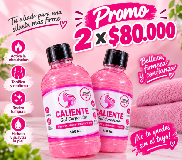 Gel Moldea 500ml X 2 UNIDADES