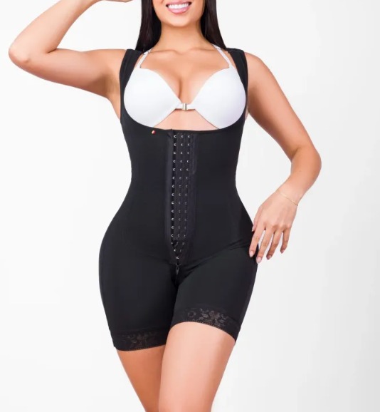 Faja Enteriza Short Broche Tira Ancha con Realce Invisible3 Faja Enteriza Short Broche Tira Ancha con Realce Invisible3